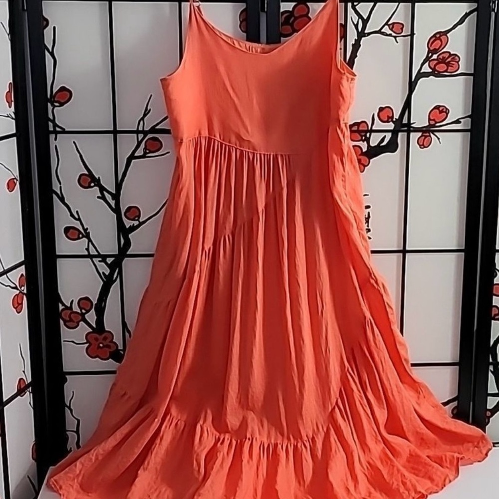 CP SHADES 100% Linen Sandrine Dress.